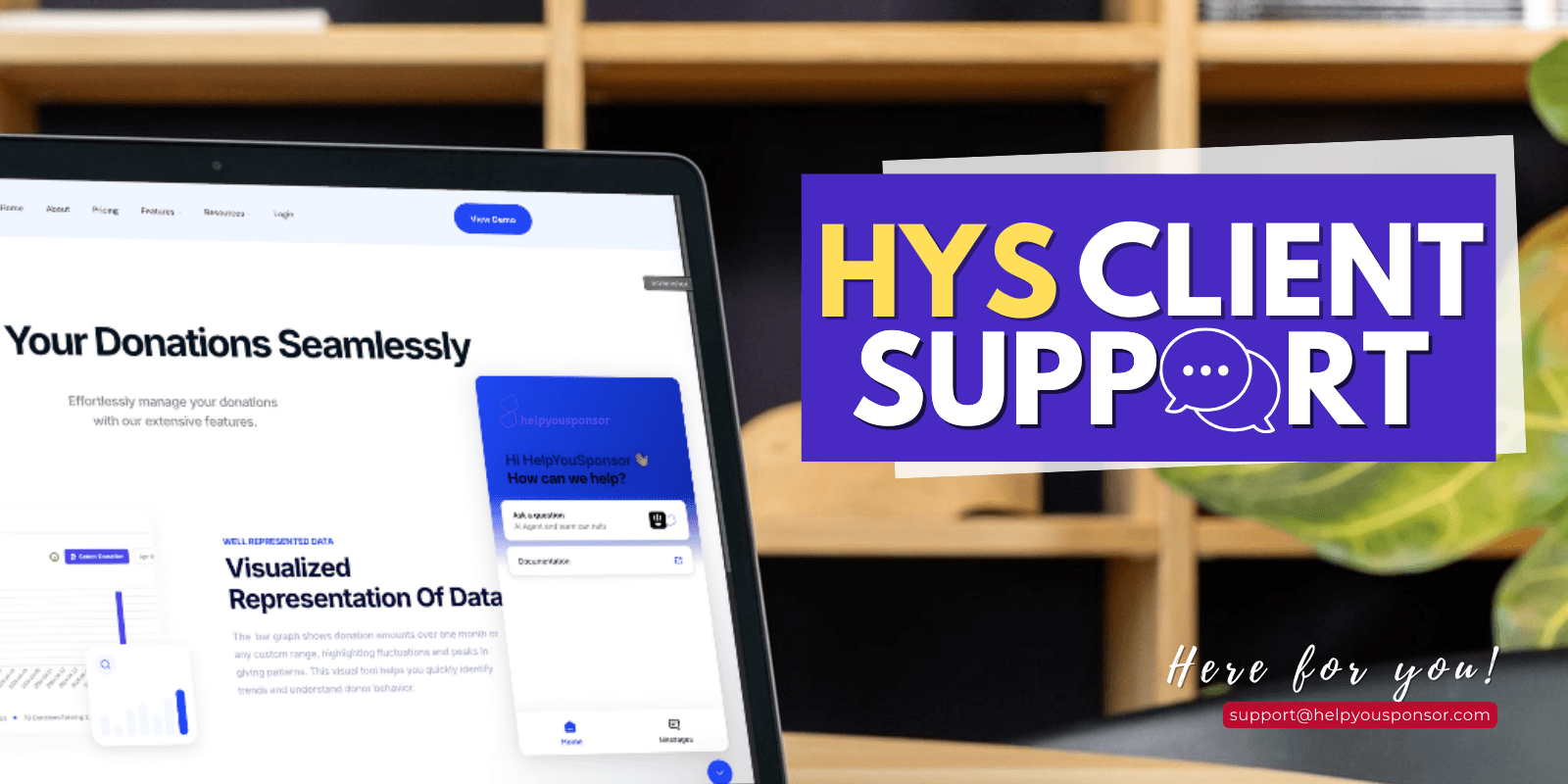 Your April Update from HelpYouSponsor