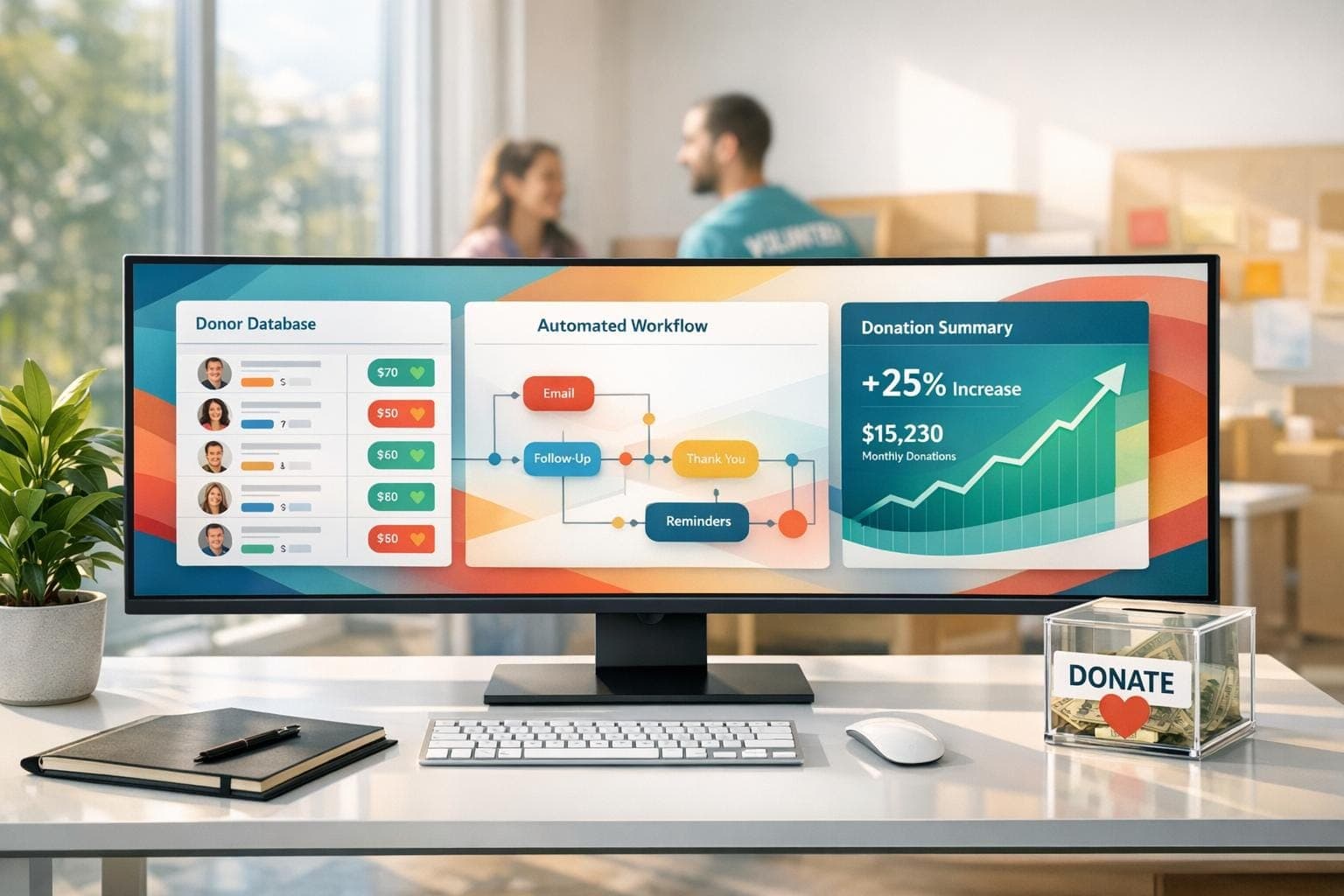 The Role of Automation in Nonprofit Success: Streamlining Donor Management