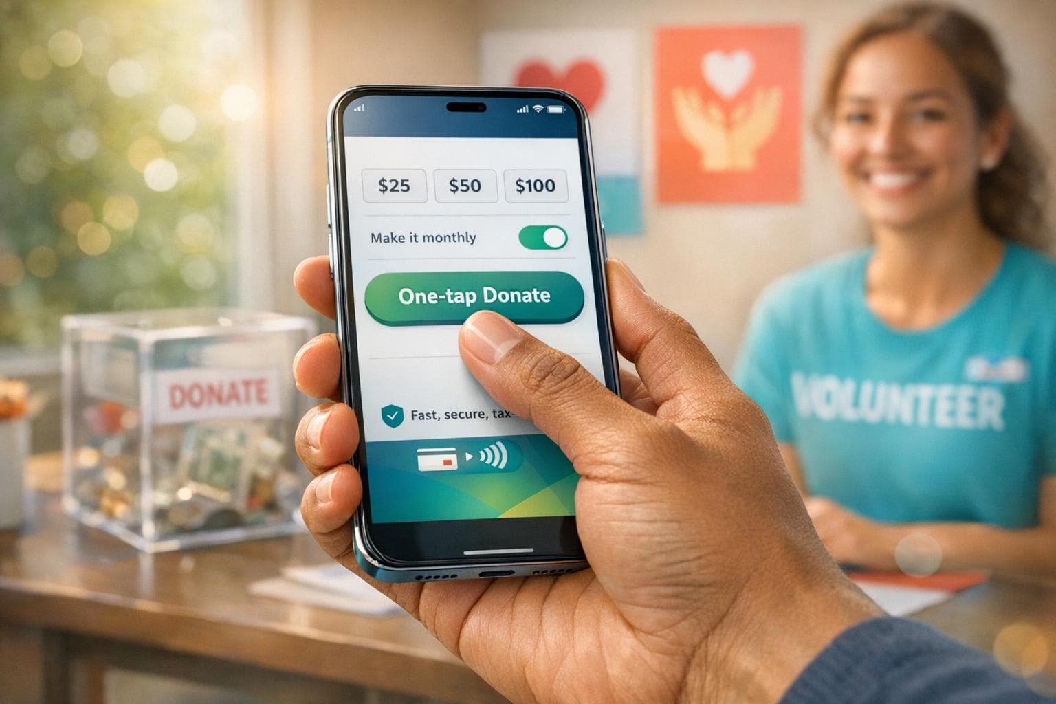 Using Mobile Payments to Increase Donor Contributions for Nonprofits
