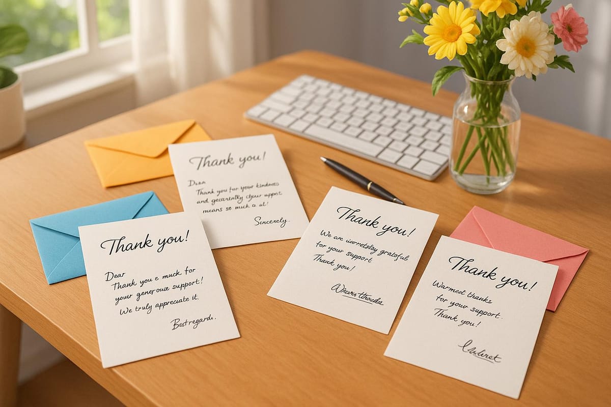 Donor Communication Template Generator