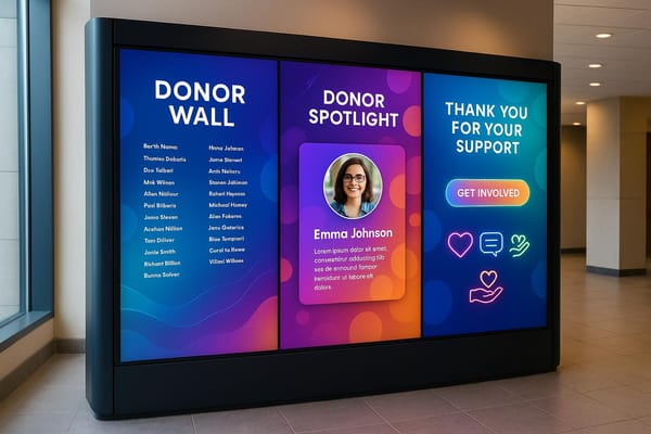 How Digital Donor Walls Boost Sponsor Retention