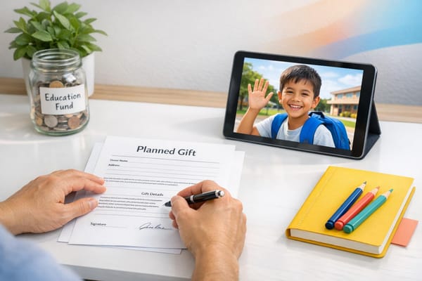 How Planned Giving Boosts Child Sponsorship Fundraising